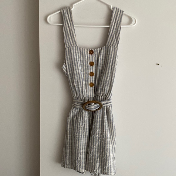 ZARA belted romper - Picture 3 of 6